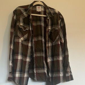 Levi's Multicolor Plaid Shirt